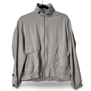 Sportswise of Carmel Men’s Vintage Convertible Collar Jacket Beige Sz. S